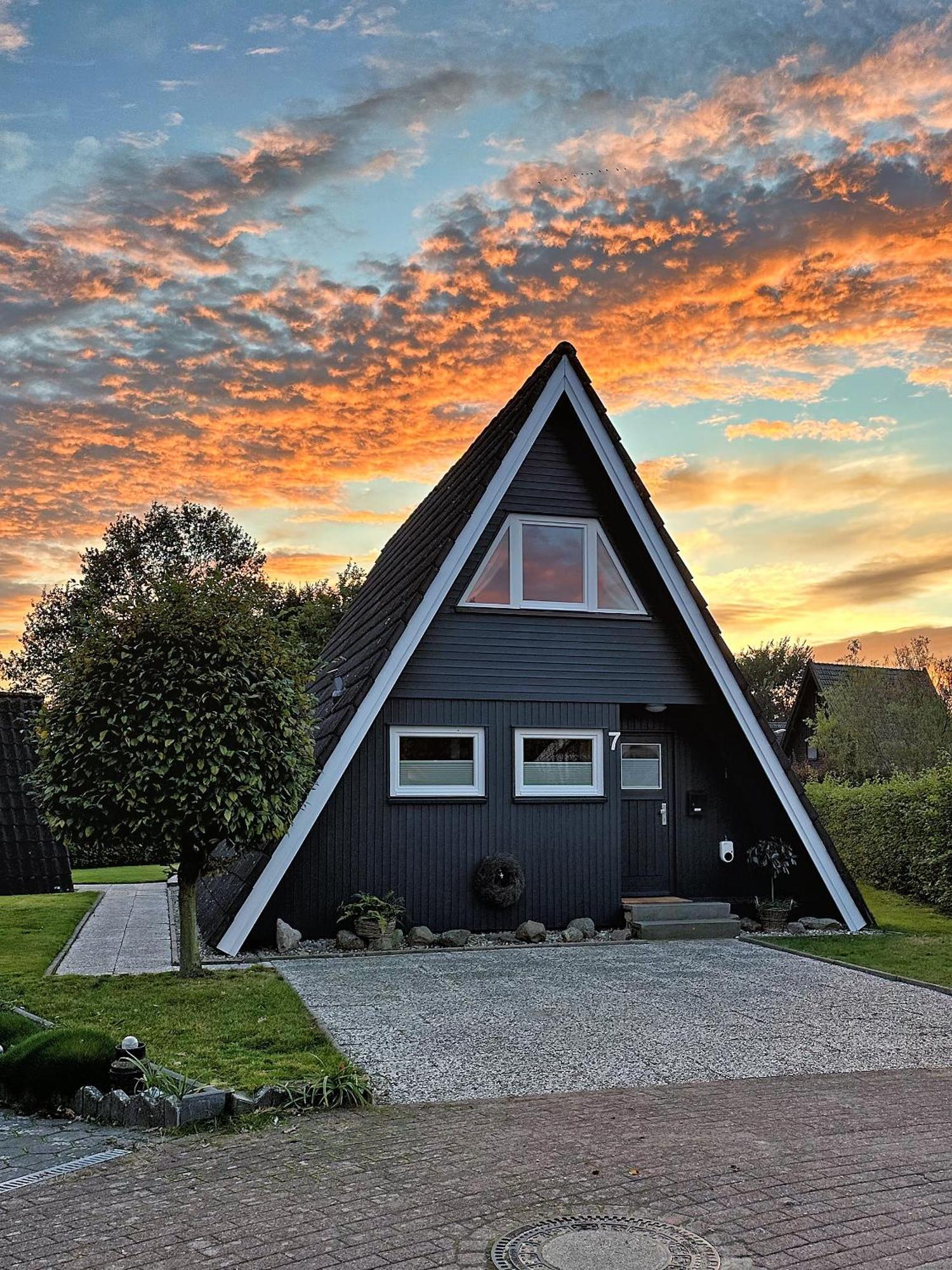 Nur-Dach-Haus Am Alfsee Rieste Exterior photo